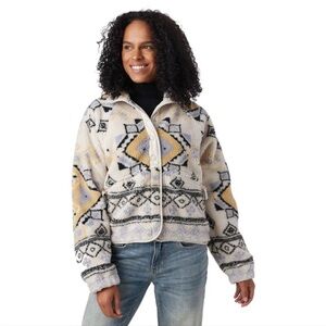 Free People Movement Hit the Slopes Rocky Ridge Printed Jacket